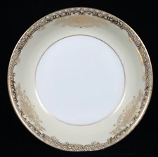 RARE! NORITAKE CHERAMY GOLD ENCRUSTED FRUIT / DESSERT BOWL 5 1/4" DIAMETER