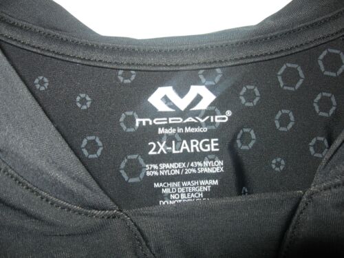 BNIB TWO 2 MEN McDAVID RECOVERY MAX COMPRESSION BASELAYER LONG SHIRT 2XL BLACK - Picture 8 of 15