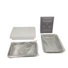 Williams-Sonoma Nesting Breading Metal Tray Set With Tovolo Polycarbonate Tray