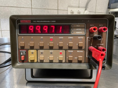 Multímetro digital Keithley 192 5,5 dígitos con 6 meses de cocción leer - Imagen 13 de 22