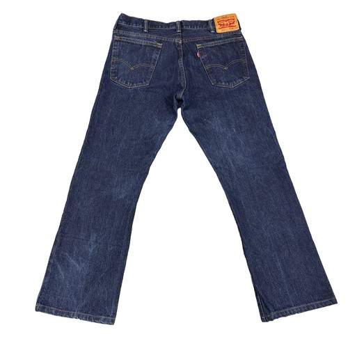 Levis 517 Jeans Mens 34x30 Bootcut Blue Denim Western Workwear Cowboy Rodeo