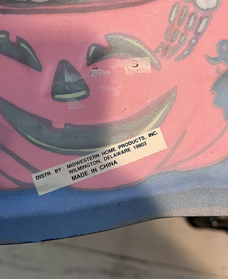 "Juego de 3 disfraces de fantasmas esqueleto de Halloween vintage decoración de fiesta utilería 9""" Foto 3 de 4