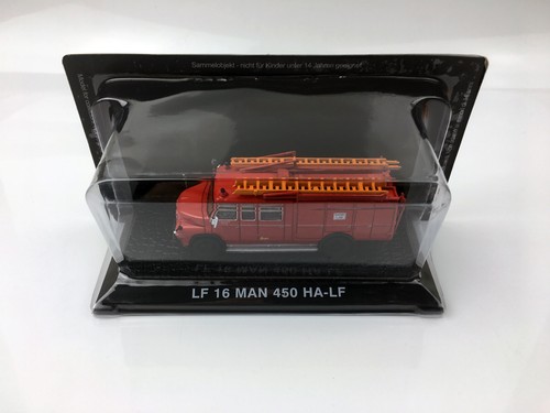 Atlas 1:72 LF 16 MAN 450 HA-LF Fire Engine Diecast Metal Model - Picture 2 of 4