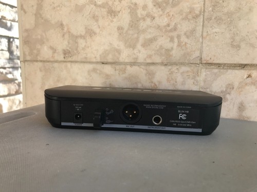 Shure BLX4 H8 Single Channel Wireless Receiver H8 518-542 MHz - Picture 5 of 5