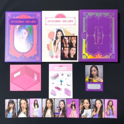 iz*one oneiric diary 3 ver. with Photo cards Wonyoung complete set