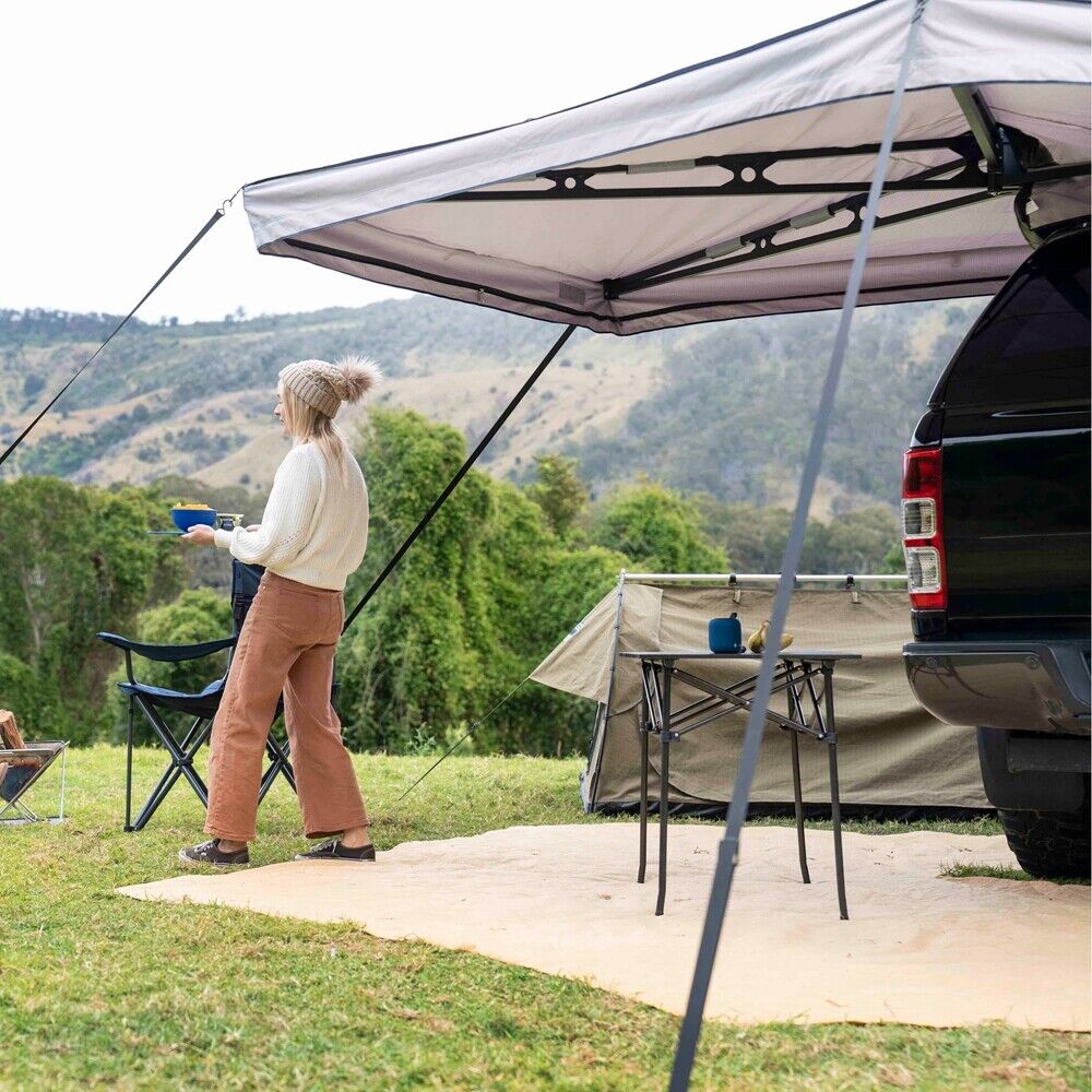 KINGS 270° Free-Standing Awning 280gsm Ripstop Canvas UPF50+ - Picture 11 of 12