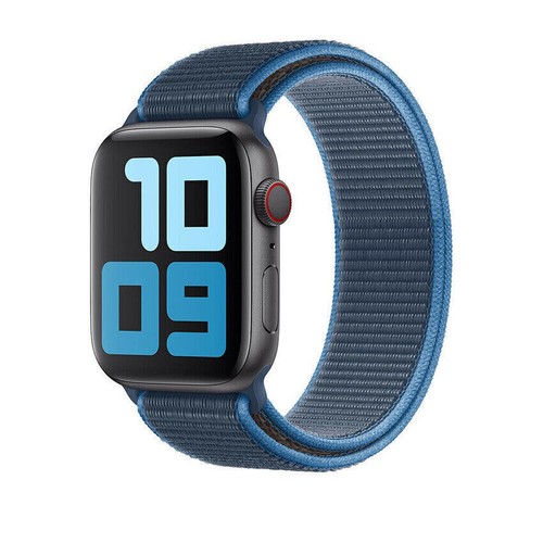 Sport Loop Armband für Apple Watch Ultra 8 7 6 SE 5 4 3 Nylon SportLoop Band DE - Bild 26 von 54
