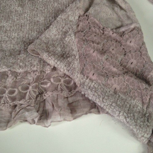 NEW! Flora Ashley 2 Piece Top & Vest Womens Small Medium Large XL Lace Cowl Neck - Picture 7 of 11