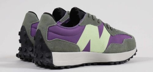 New Balance 327 Herren Gr. 11,5 Freizeit Retro Schuh Grün Weiß Sneaker Turnschuh NEU - Bild 3 von 13