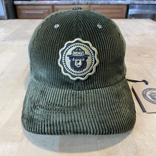 Filson Smokey Bear Low Profile Corduroy Cap - New With Tags - Dark Olive