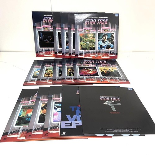 Star Trek LASERDISC Space Operation TV complete 3 BOX All 79 Episodes - Picture 7 of 10