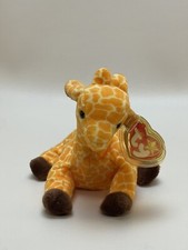 Vintage 1995 TY Beanie Babies Twigs the Giraffe Collectible