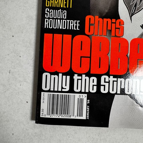 Slam Magazine #23 Chris Webber January 1998 Basketball NBA Sports Paperback - Picture 2 of 7