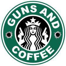 Large 5 Inch Guns And Coffee Nra Second Amendment Sticker Laptop Bumper Decal Large 5 Inch Guns And Coffee Nra Second Amendment Sticker Laptop Bumper Decal
