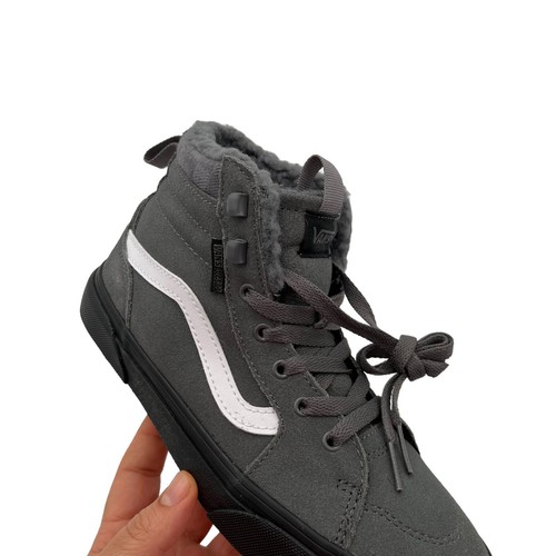 Vans Filmore Youth Boys Suede High-Top Lined Sneaker Size 5 Gray Water Resistant - Picture 18 of 24