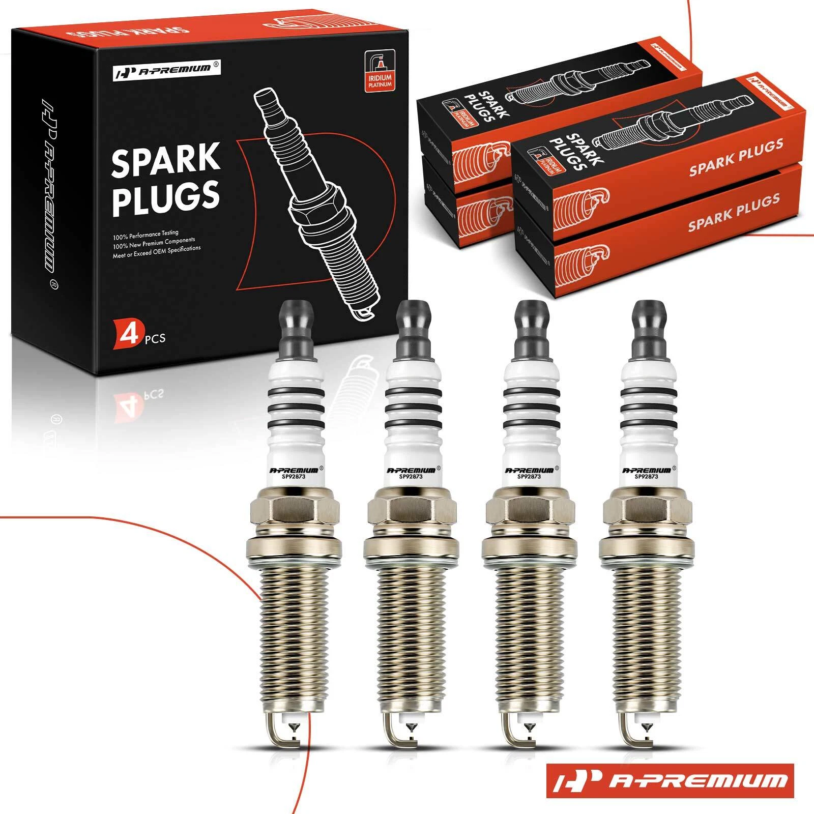 NGK Spark Plugs Set (4pcs)