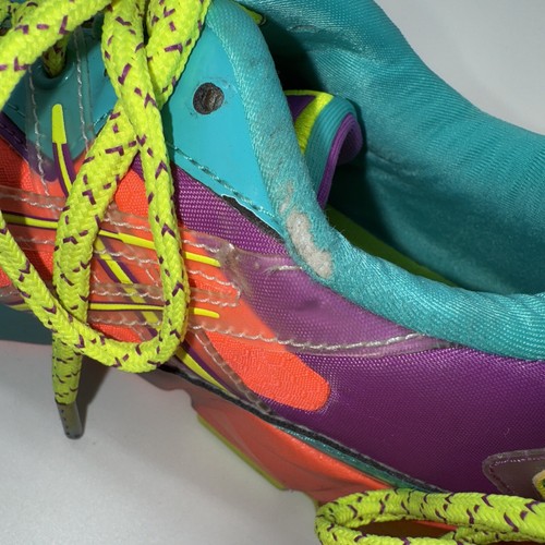 Size 8.5 - ASICS Gel Kayano 5 KZN : Flash Coral/Safety Yellow Multicolor - Picture 7 of 8