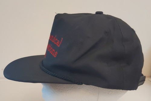 Mechanical Installations Inc. Embroidered Rope Snapback Black Hat - Picture 4 of 12