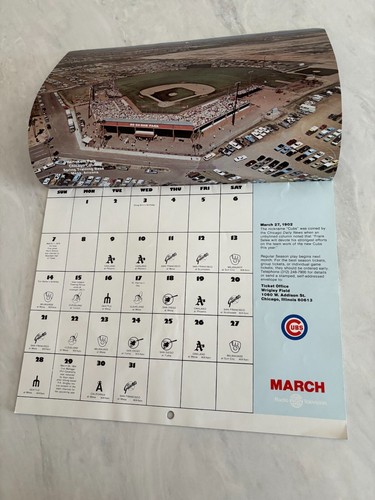 Huge lot CHICAGO CUBS vintage and new schedules wall and magnet- 31 total! - Picture 12 of 17