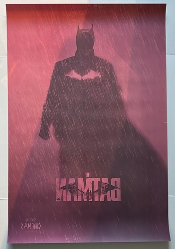 Robert Pattinson Signed BATMAN Full Size 27x40 DS Movie Poster INSCRIPT Beckett - Picture 6 of 10
