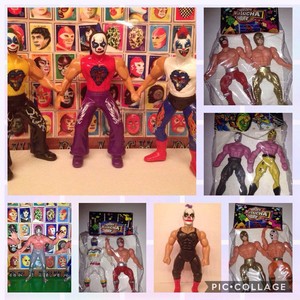 mexican wrestling figures