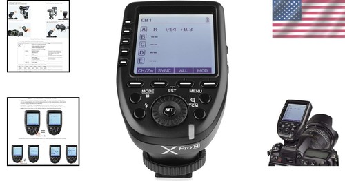 Advanced Wireless Flash Trigger for Nikon - 16 Groups, 32 Channels, 1/8000s Sync - Picture 2 of 9