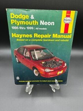Repair Service Manual Haynes 30036 Dodge & Plymouth Neon 2000-2005 Book Guide