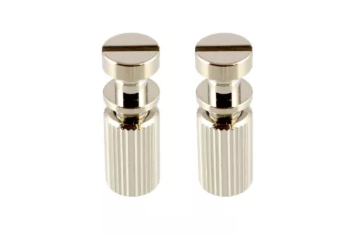 NEW - Stop Tailpiece Studs & Anchors For Gibson - NICKEL