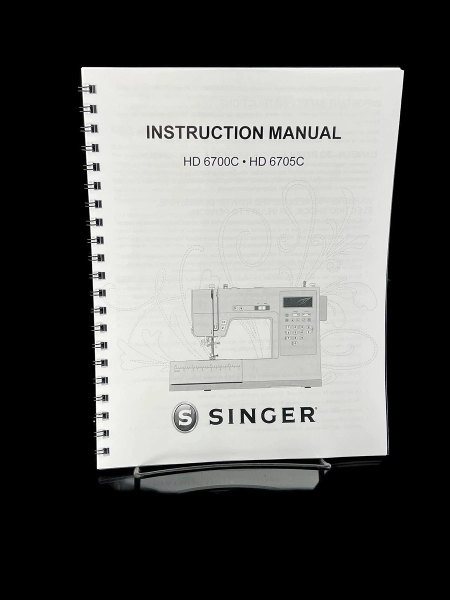 SINGER C9920 Instruction Manual Sewing Machine In English, 52 OFF