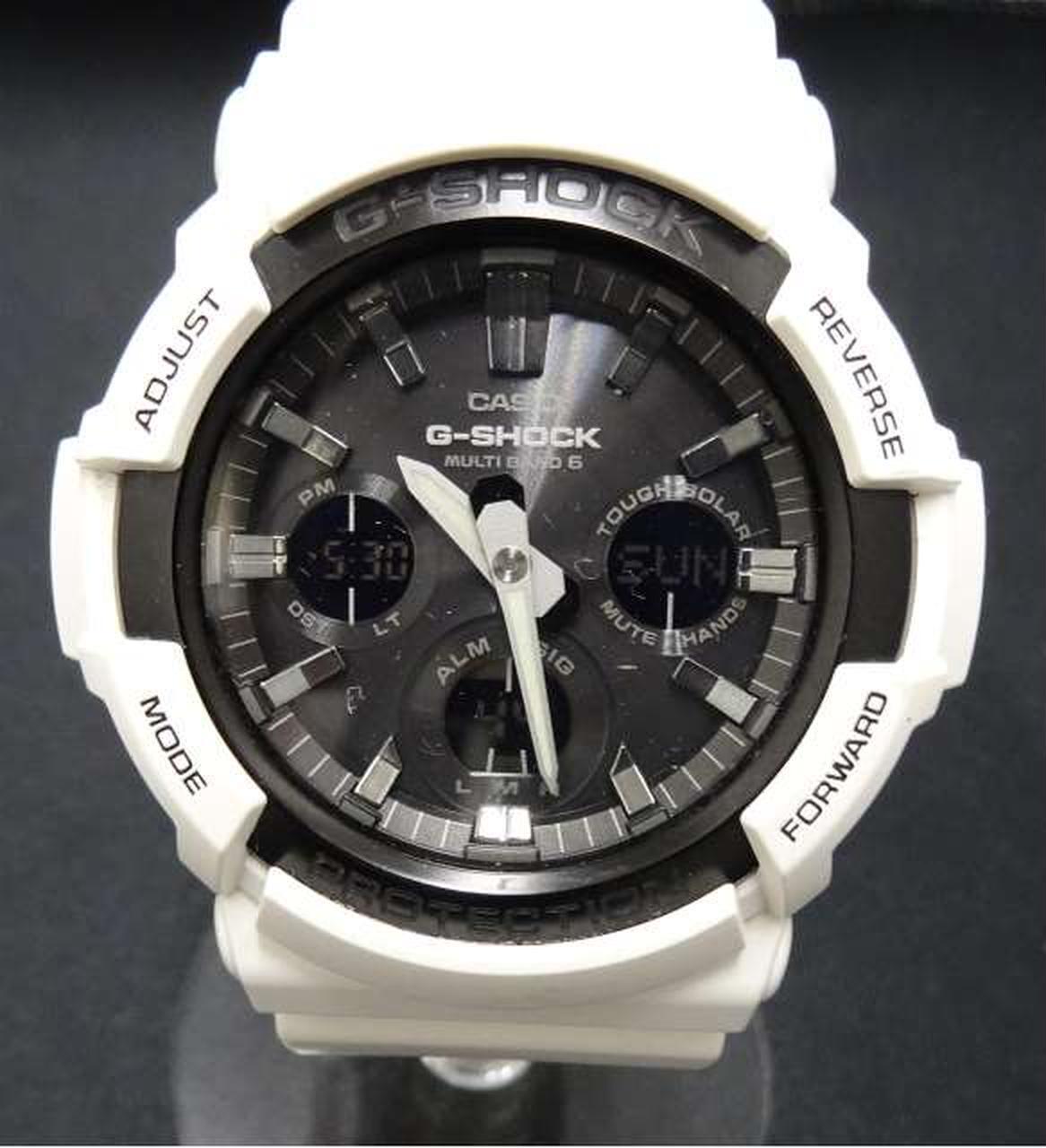 CASIO G-SHOCK GAW-100B-7AJF Black Solar Atomic Radio Men's Watch