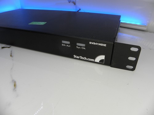 Startech 8 Port Rack mount USB PS/2 Digital Ip KVM Switch - SV841HDIE UK #L3 - Photo 3/4