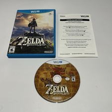 The Legend of Zelda: Breath of the Wild (Nintendo Wii U, 2017) CIB Complete