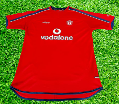 MANCHESTER UNITED FC 2000-2002 FA PREMIER LEAGUE CHAMPION UMBRO