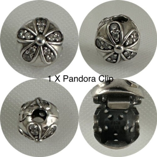 PANDORA 1 X DAZZLING DAISIES CLIP REF 791493CZ RRP £45.00 - Picture 1 of 4