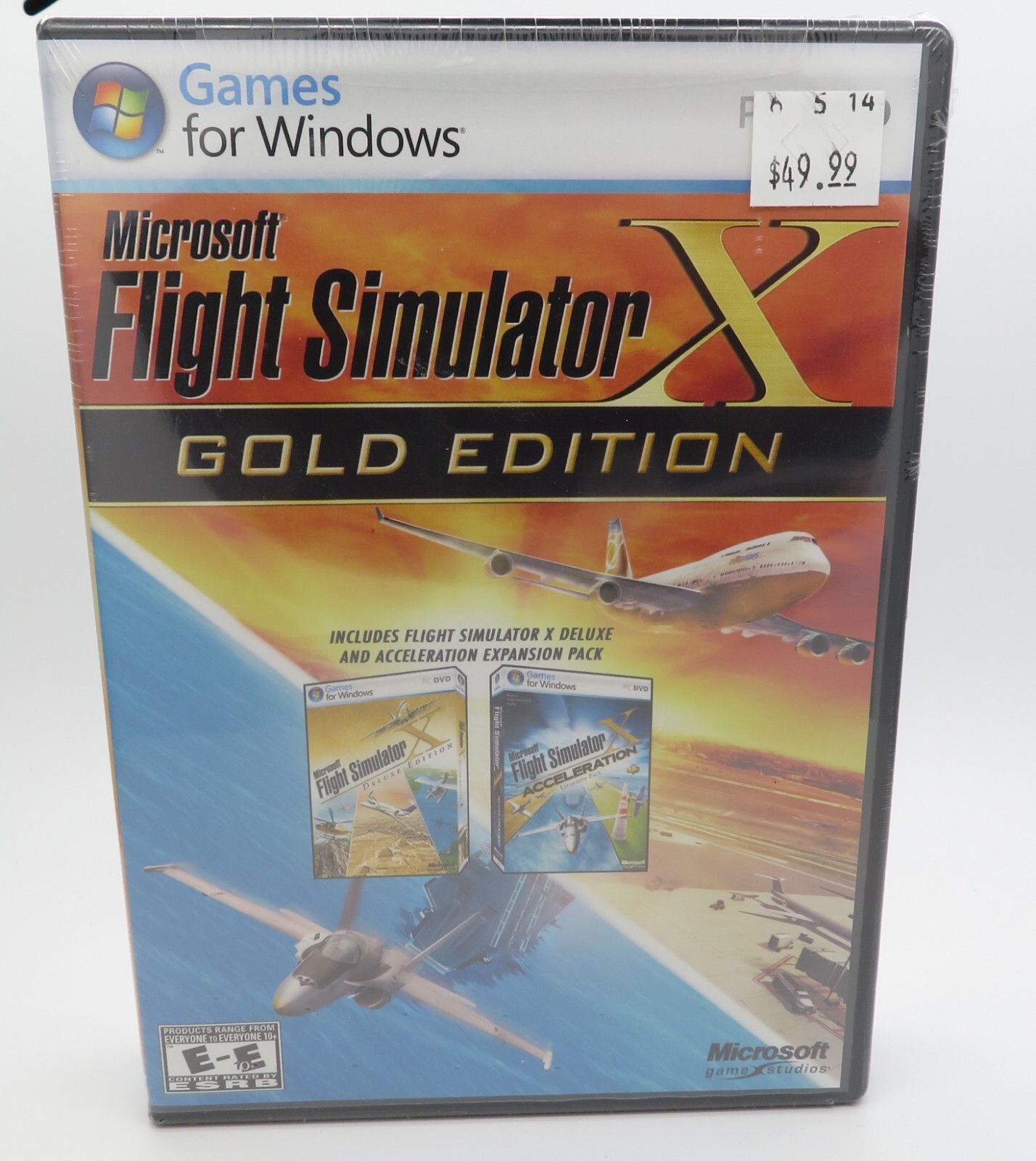 New/Sealed Microsoft Flight Simulator X Gold Edition PC DVD Deluxe + Expansion | eBay