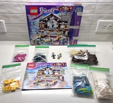 LEGO Friends Snow Resort Ice Rink 41322 w/ Manual, Box - 100% Complete