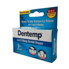 Dentemp Loose Cap And Lost Filling Repair - 6+ Repairs - Fast Relief of Pain