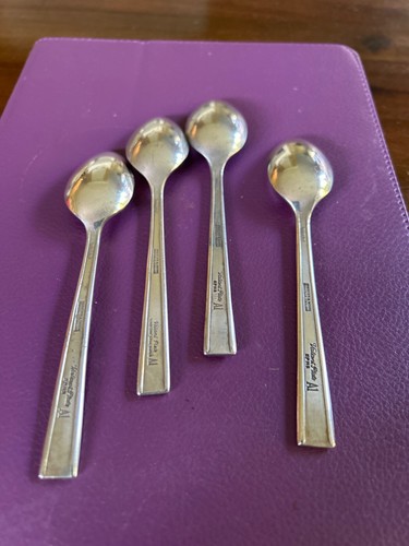 Vintage Priestley & Moore Hamilton Silver Plated 4Tea Spoons A1 quality - Picture 2 of 4