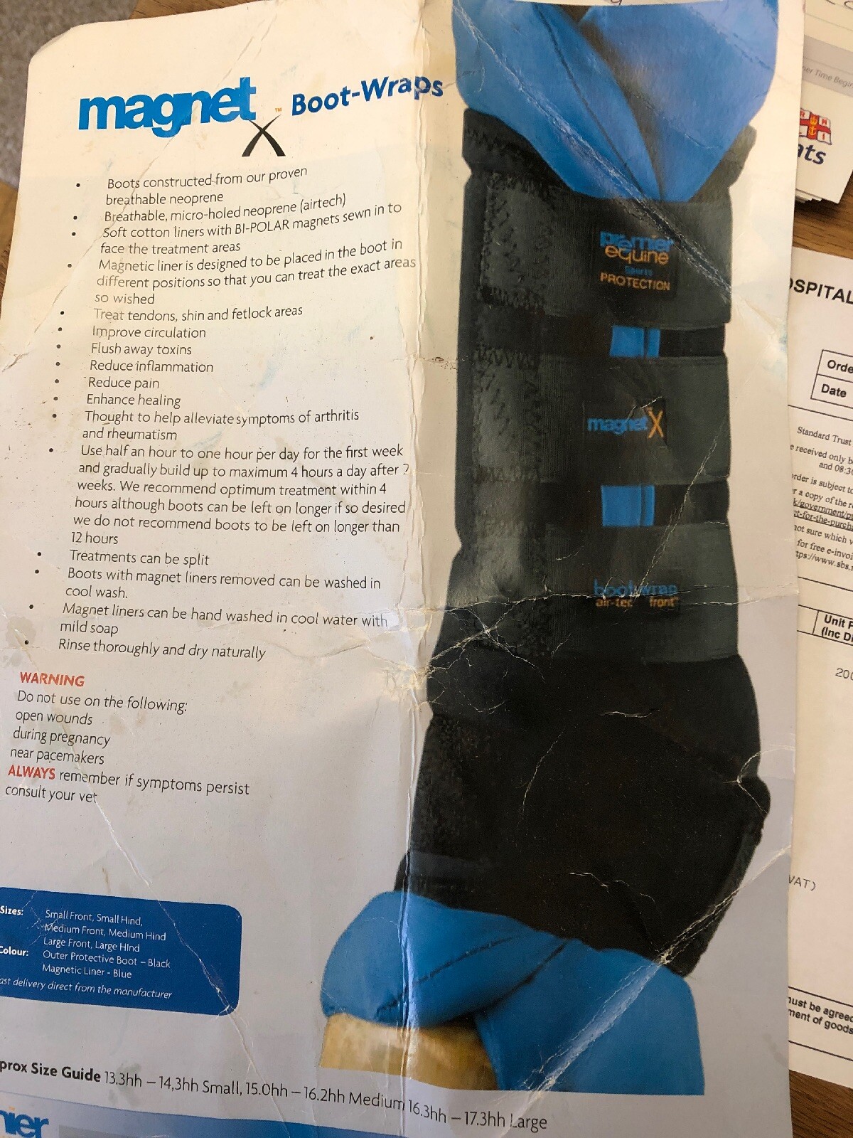 Premier Equine Magnetic Horse Boots Wraps - Pair Premier Equine Magnetic Horse Boots Wraps - Pair