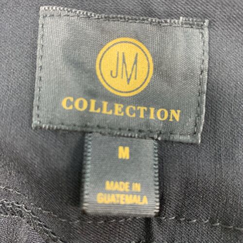 JM Collection Capri Pants Womens size Medium Black Pull On Tummy Control New - Picture 3 of 8