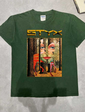 Styx Band The Grand Illusion Tour 2025 T Shirt Full Size S-5XL