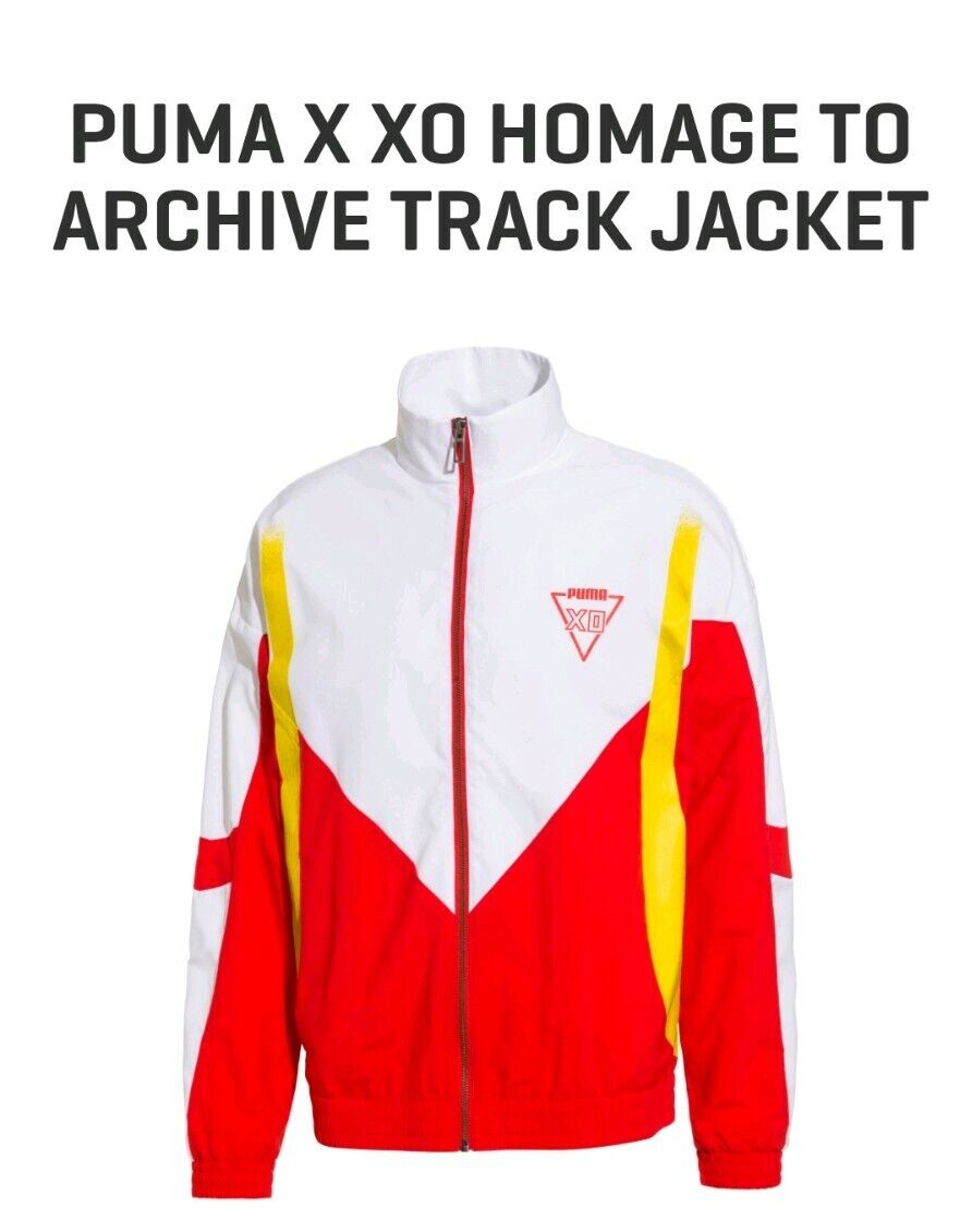 🔶️THE WEEKND XO PUMA X HOMAGE ARCHIVE TRACK JACKET TOP 🔶️THE WEEKND XO PUMA X HOMAGE ARCHIVE TRACK JACKET TOP
