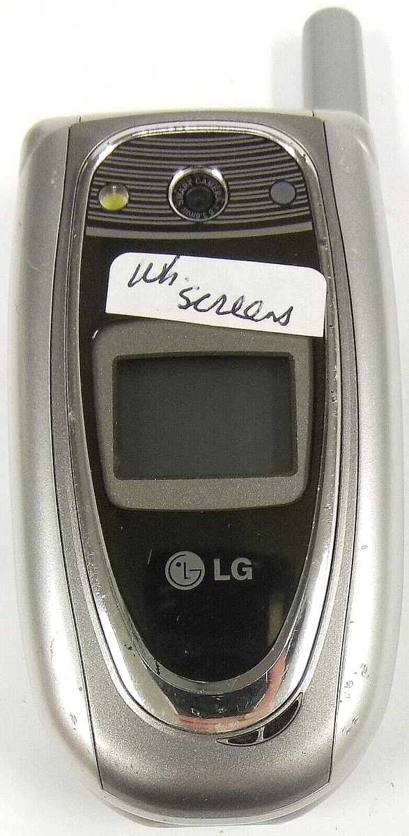 LG Electronics - PONKOTUmama LG VX6100 - Silver ( U.S. Cellular ) Very Rare CDMA Flip