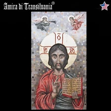 sacred art painting religious jesus christ icon figure catholic christianity art