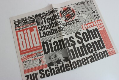 BILDzeitung 05.06.1991 Juni 5.6.1991 Geschenk 29. 30. 31. 32. 33. Geburtstag