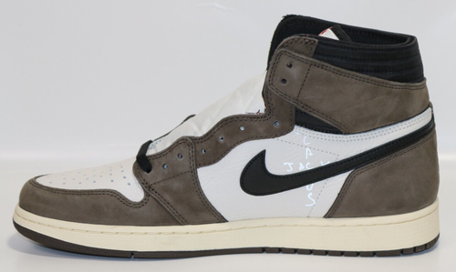 Nike Air Jordan 1 Retro High OG TS SP Travis Scott Mocha CD4487-100 Size 13 NEW! - Picture 8 of 18