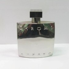 Chrome by Azzaro For Men 3.4 oz Eau de Toilette Spray Silver Bottle