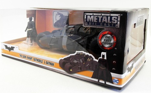 Jada 1/24 Scale 98261 - Batmobile & Batman Figure - The Dark Knight - Picture 2 of 3