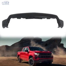 Front Bumper For Chevrolet Silverado 1500 22-23 Black 85103442 W/o Sensor Holes