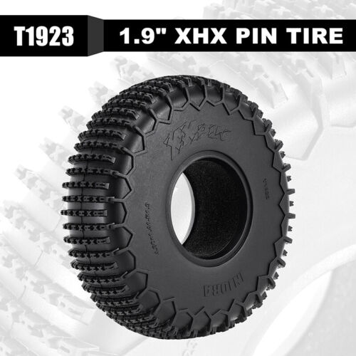 Neumáticos INJORA S5 122*36mm 1.9" XHX Pin para 1/10 RC Crawler Car TRX4 GEN8 VS4-10 - Imagen 3 de 9